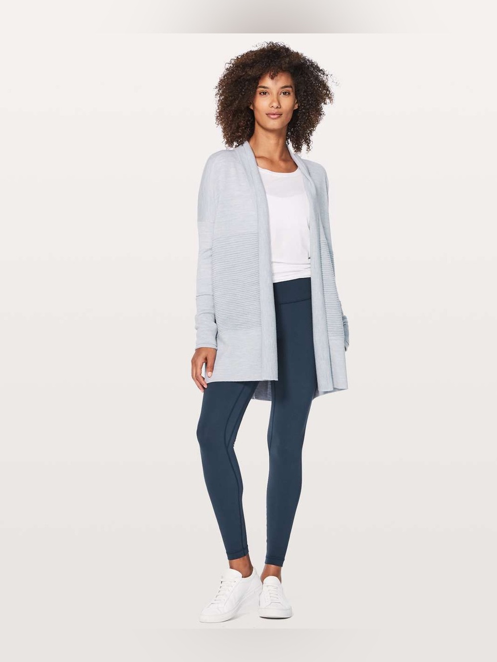 Lululemon Sit In Lotus Wrap II Heathered Starlight - Picture 2 of 5